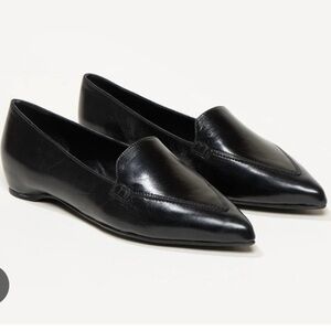 M. Gemi “the Gia” black leather loafer size 38.5 (US 8) NEW IN BOX